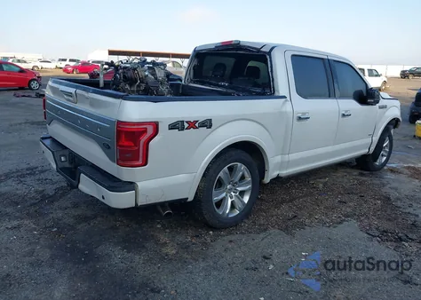 2017 Ford F-150 Platinum из США, поврежденный, VIN 1FTEW1EG3HFB50967
